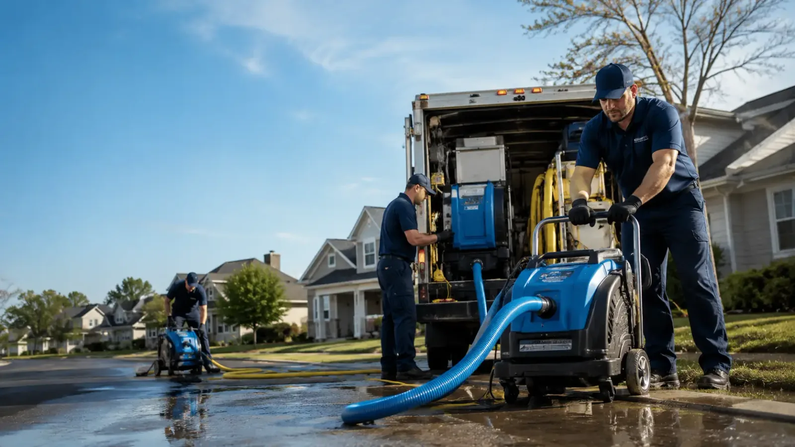 Flood Damage Cleanup in Lance Creek, WY